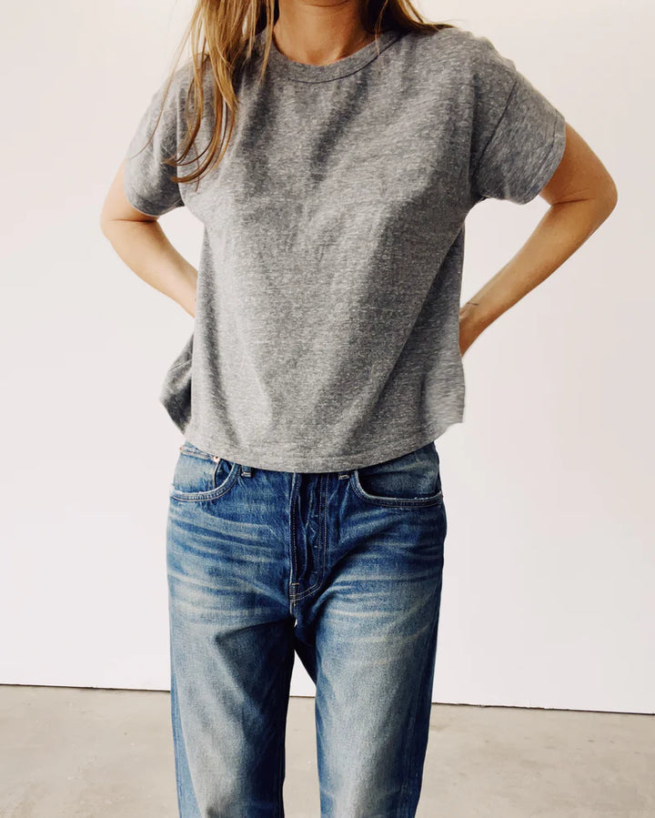 Hey Gang – The Boxy Tee in P.E. Gray