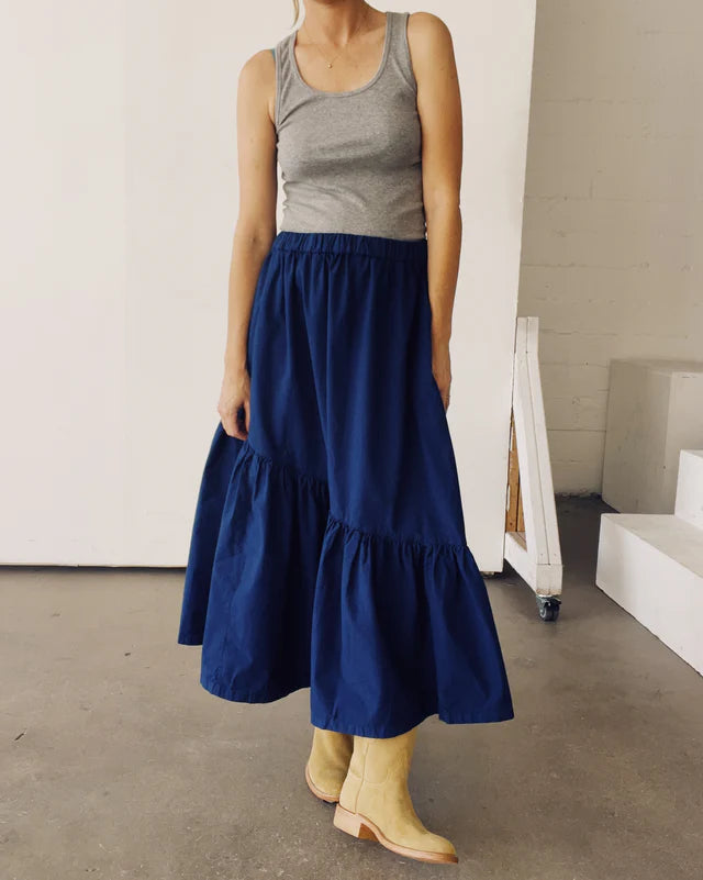 Hey Gang – The Ranch Skirt in Navy