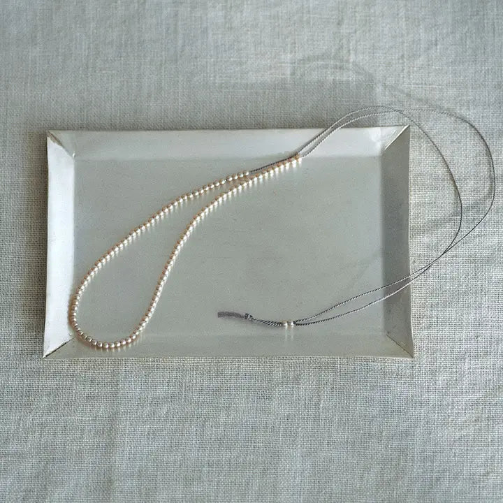 Silver Plate Rectangle