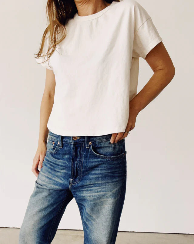 Hey Gang – The Boxy Tee in Natural
