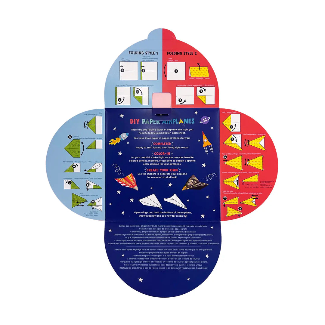 Ooly – DIY Paper Airplanes (Set of 24)