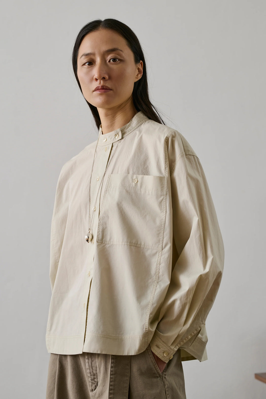 Soeur – Chypre Shirt in Putty