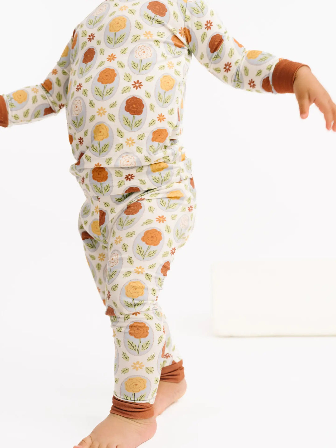 Little One Shop – Bamboo Pajama Set in Rustic Meadow