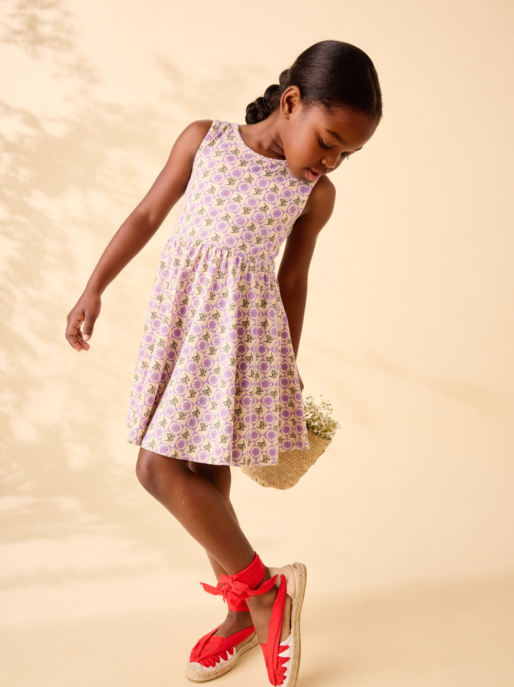 Tea Collection – Ballet Dress in Tile Floral