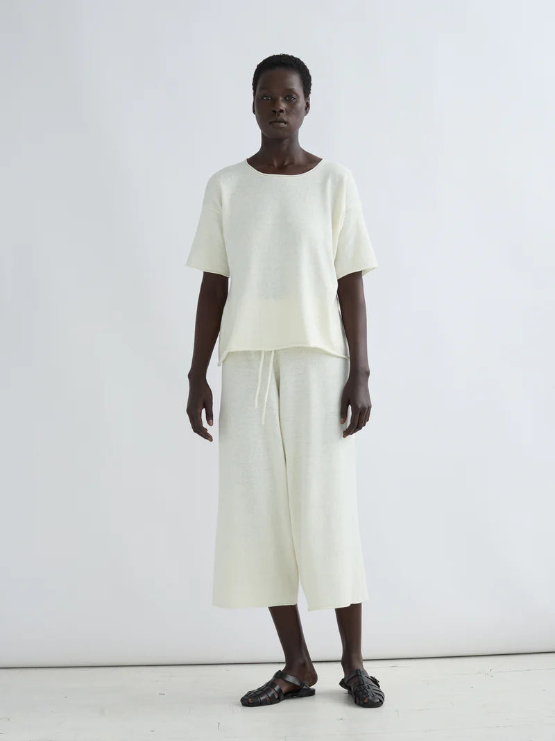 Shaina Mote - Loose Pant in Chalk