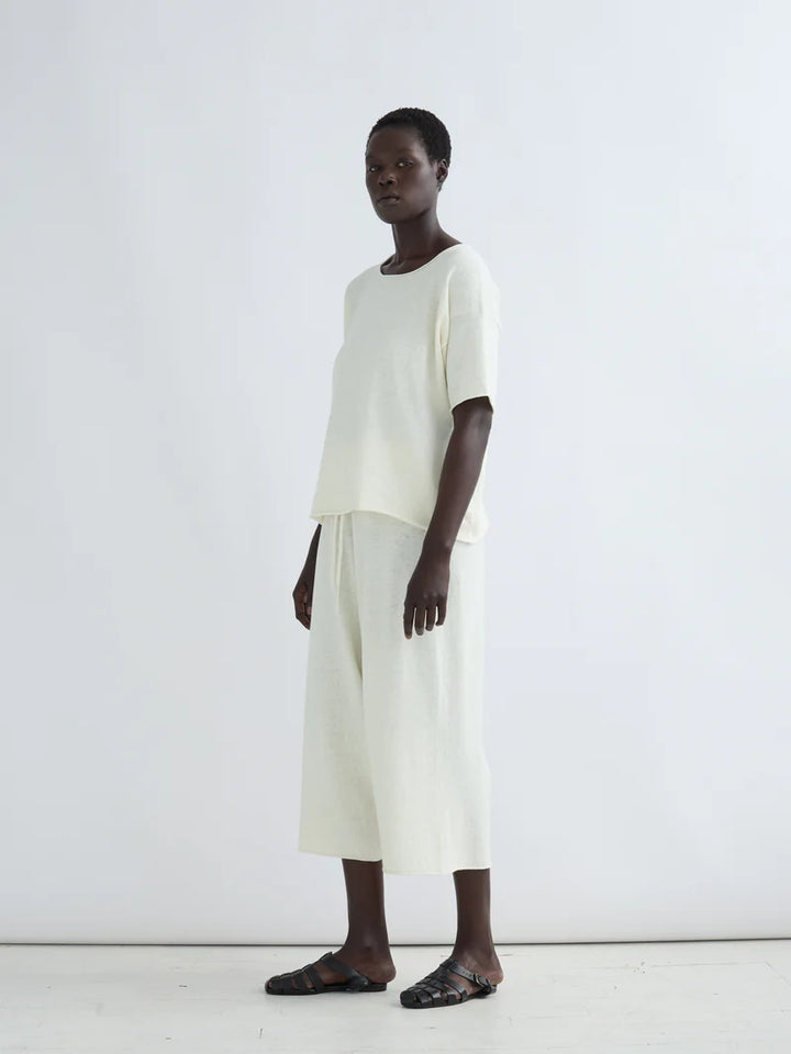 Shaina Mote - Loose Pant in Chalk