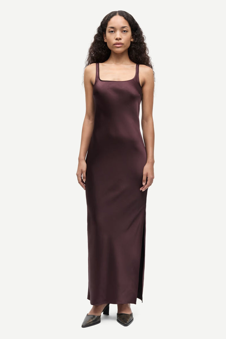 Samsoe Samsoe – Sunna Dress in Fudge