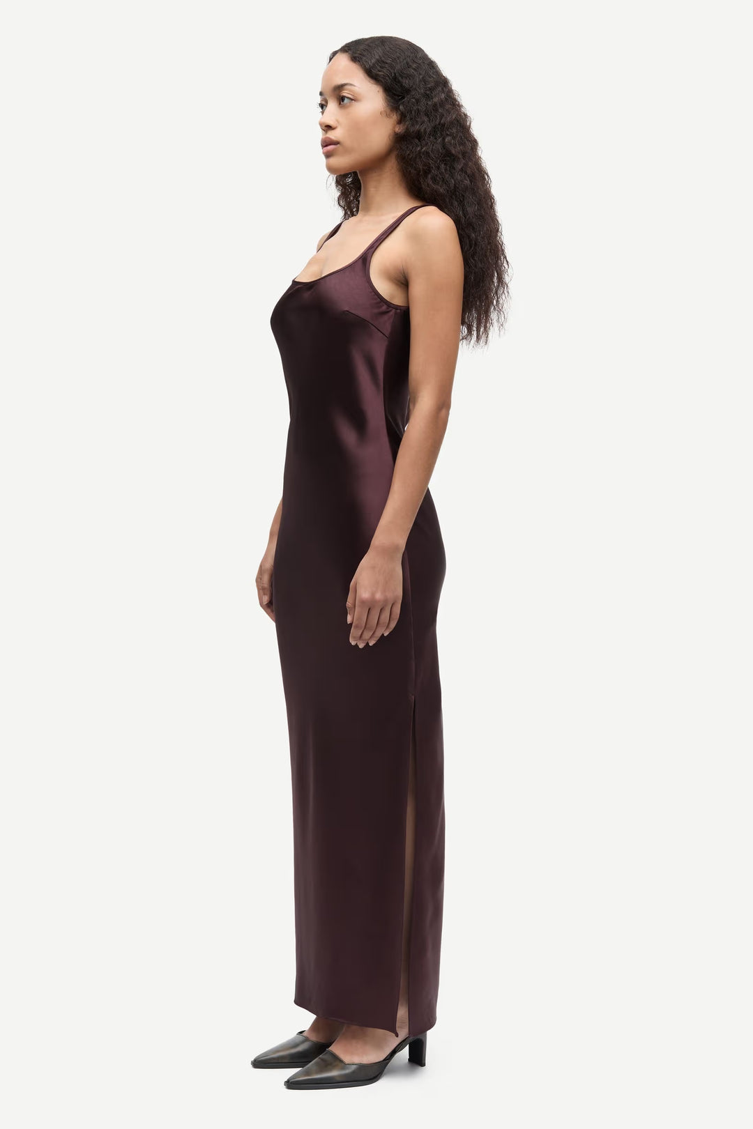 Samsoe Samsoe – Sunna Dress in Fudge