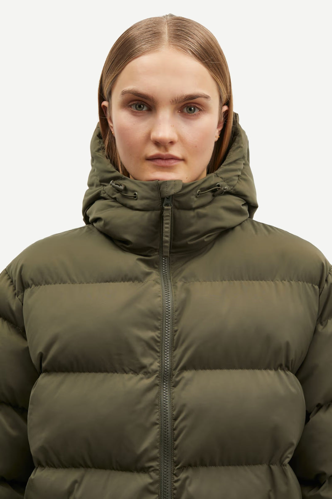 Samsoe Samsoe – Saseran Coat in Forest Night