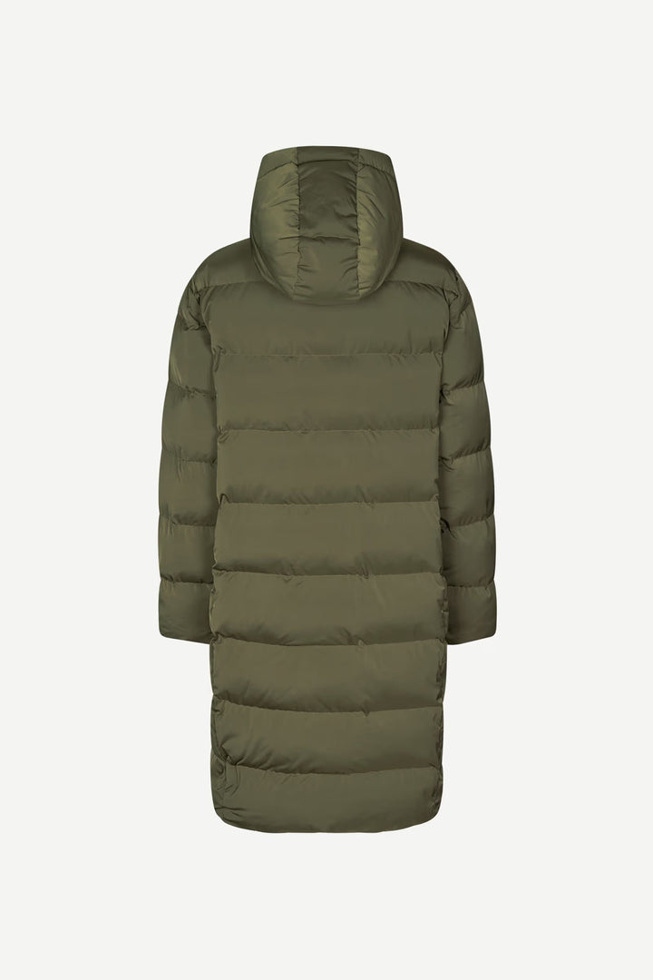 Samsoe Samsoe – Saseran Coat in Forest Night