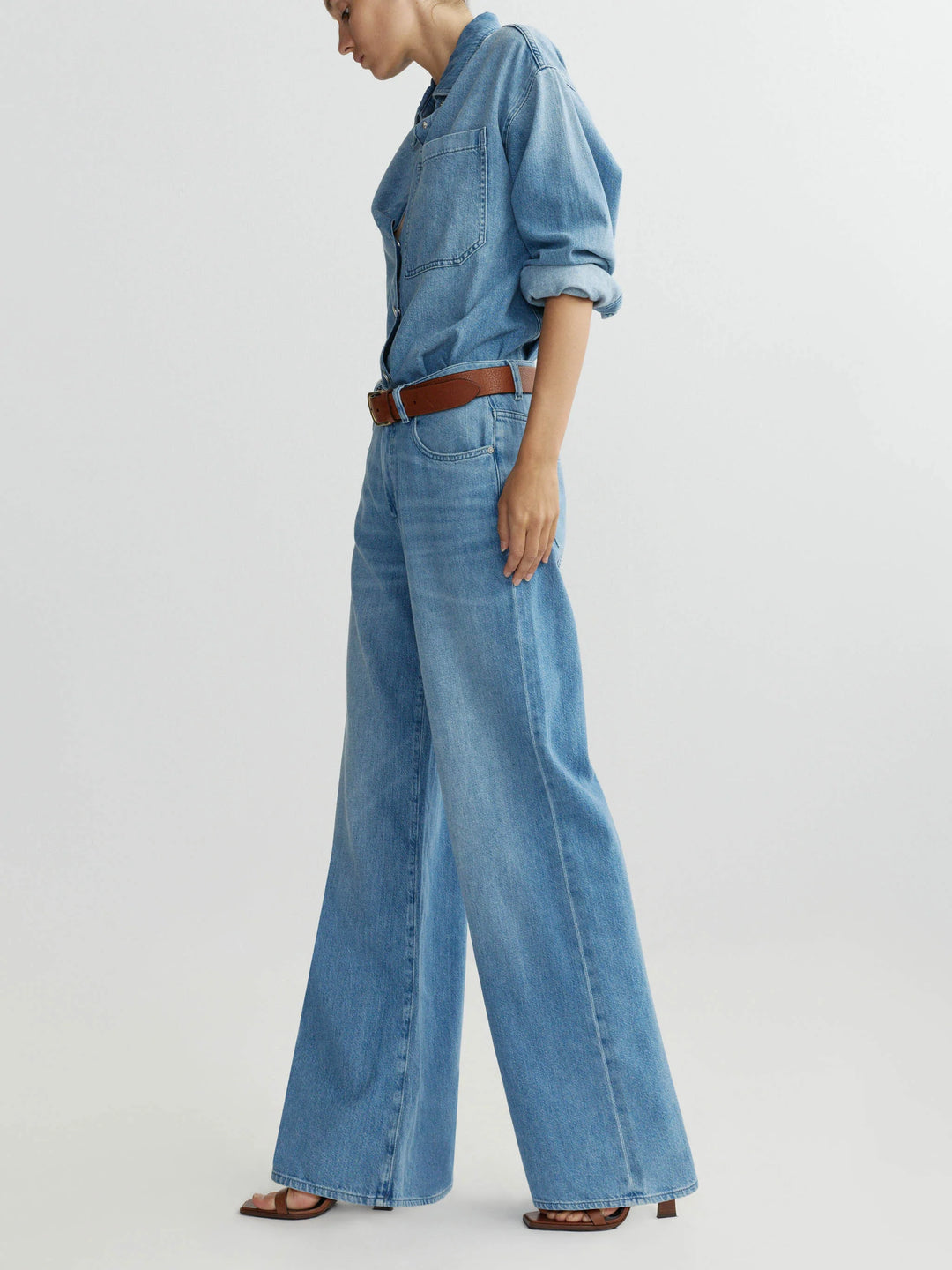 DL 1961 - Addison Overshirt in Riverbank Aura