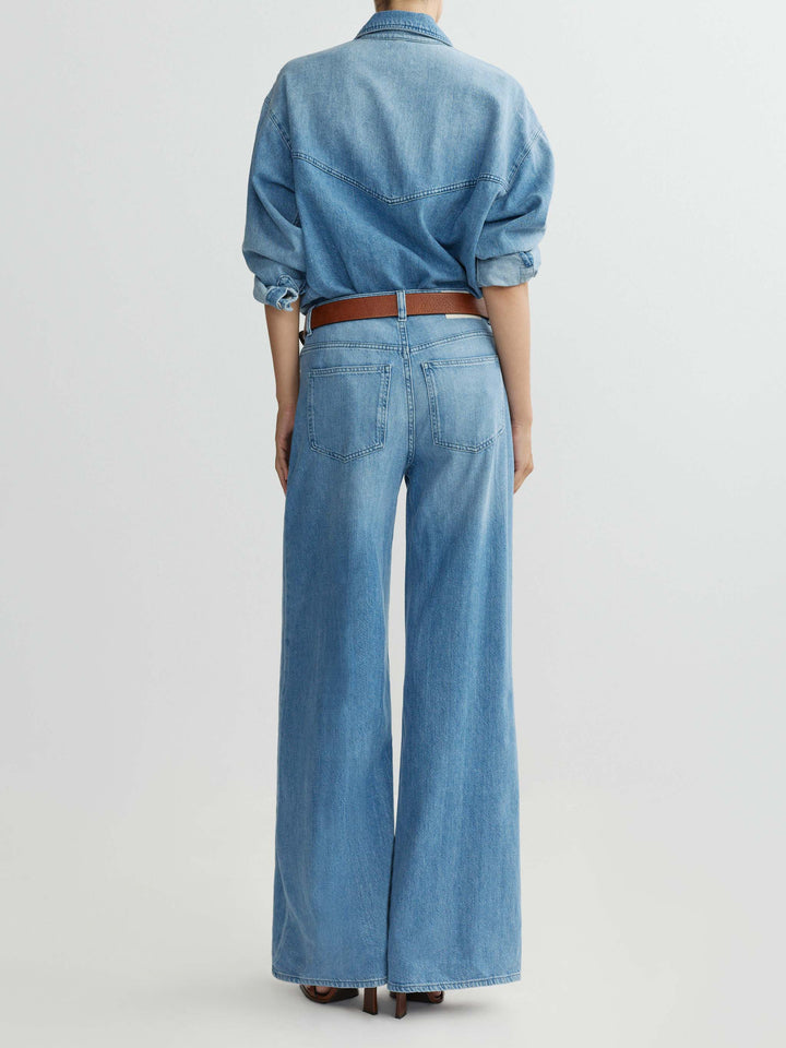 DL 1961 - Addison Overshirt in Riverbank Aura