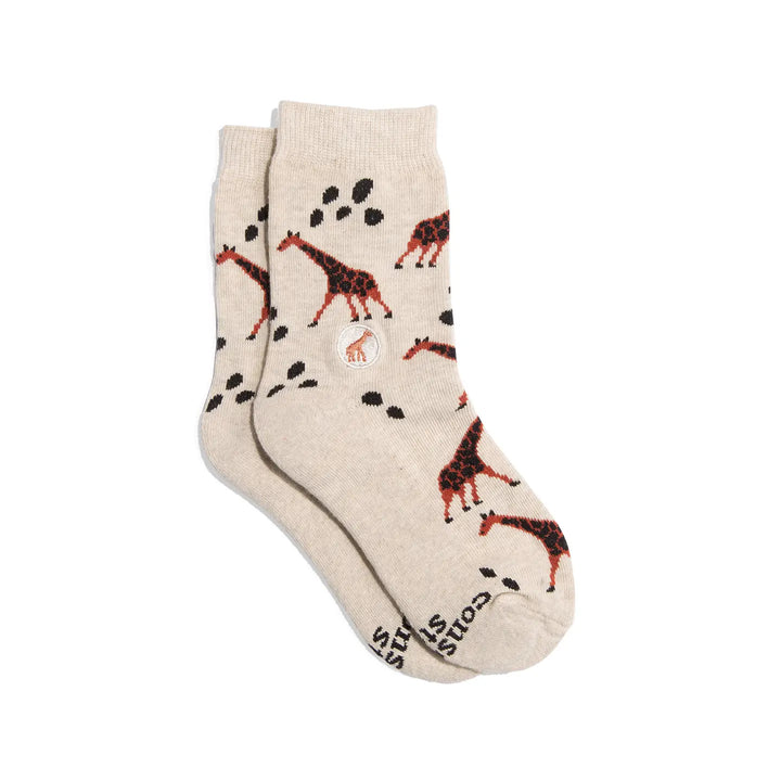 Conscious Step – Kids Socks that Protect Giraffes