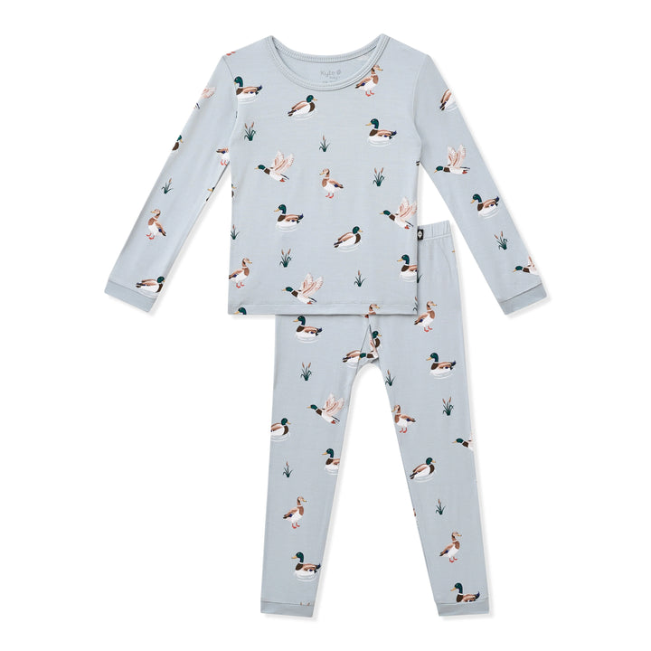 Kyte Baby - Long Sleeve Toddler Pajama Set in Mallard Duck