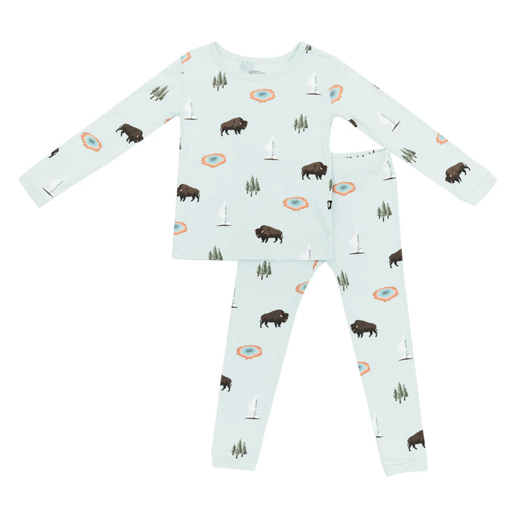 Kyte Baby - Long Sleeve Toddler Pajama Set in Yellowstone