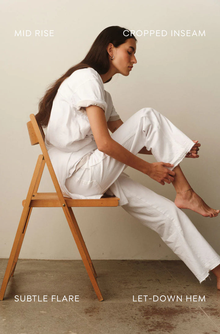 AMO Denim – Robbie in White