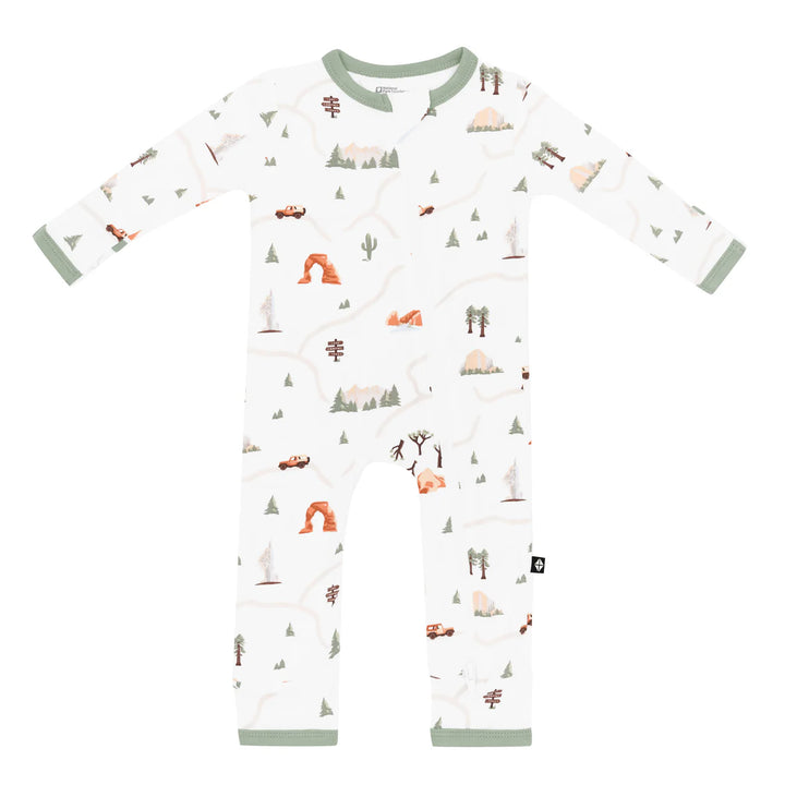 Kyte Baby - Zippered Romper in Road Trip