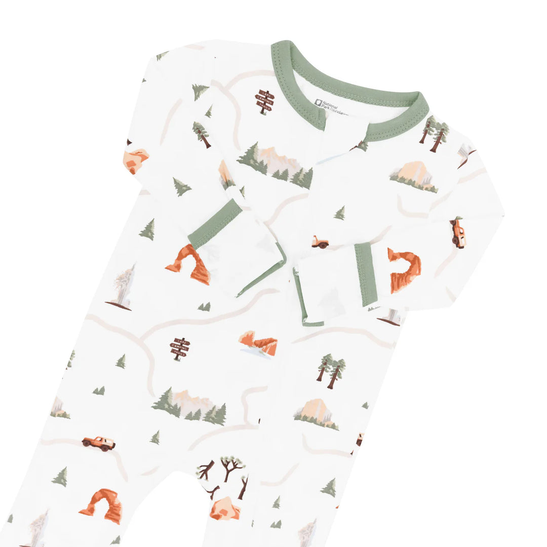 Kyte Baby - Zippered Romper in Road Trip