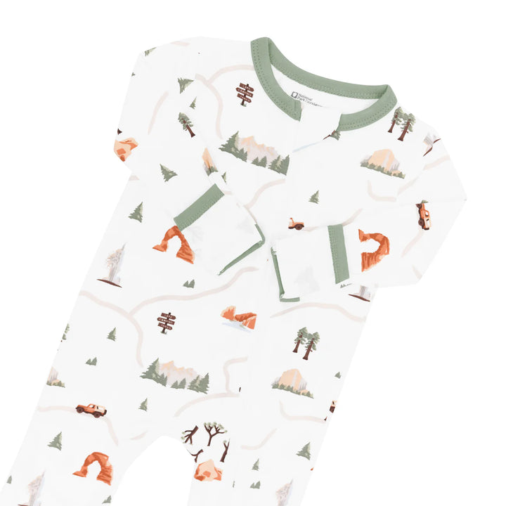 Kyte Baby - Zippered Romper in Road Trip