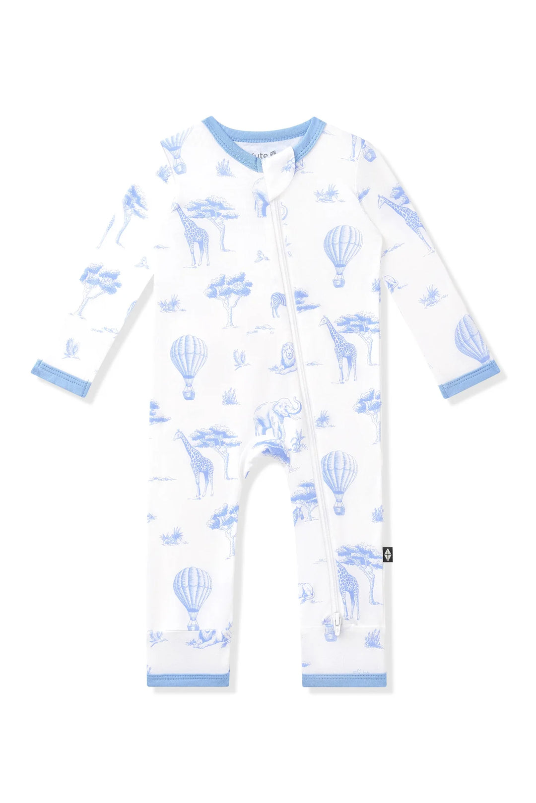 Kyte Baby - Zippered Romper in Toile Safari