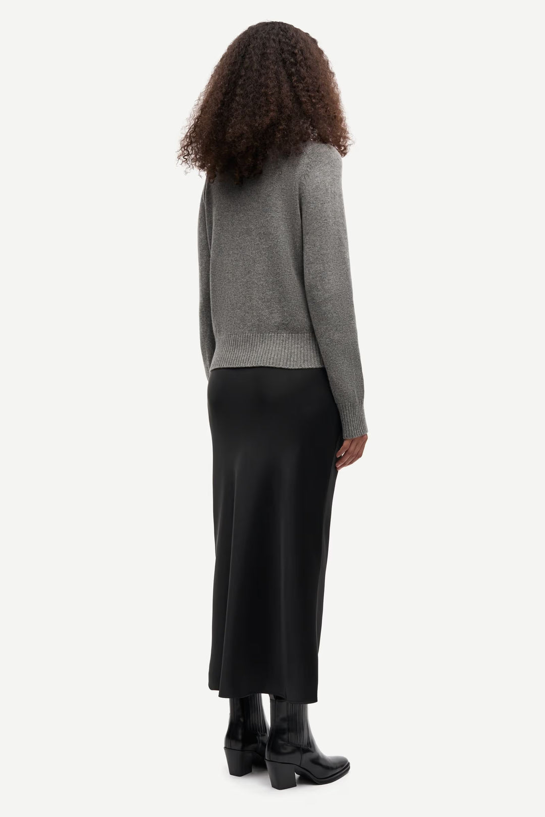 Samsoe Samsoe - Saelif Turtleneck in Grey Melange