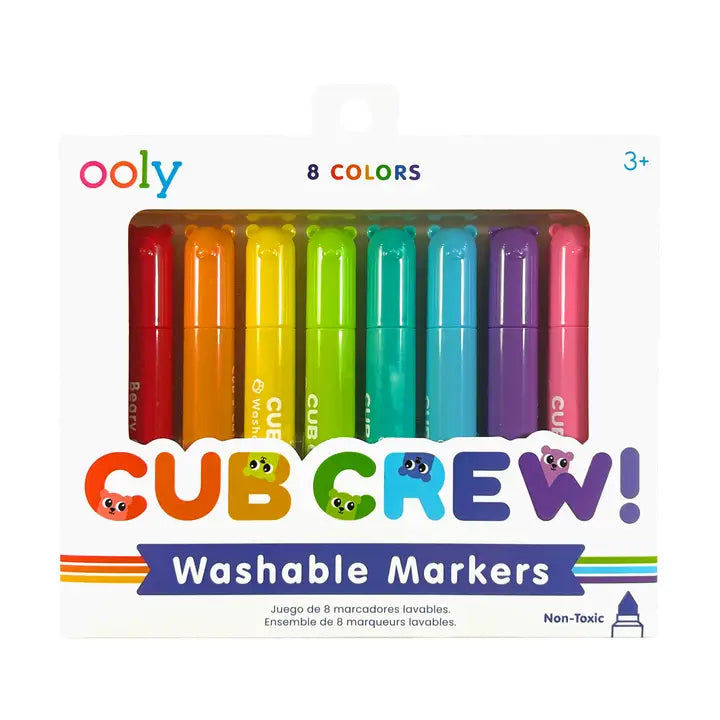 Ooly – Cub Crew Markers-Set of 8
