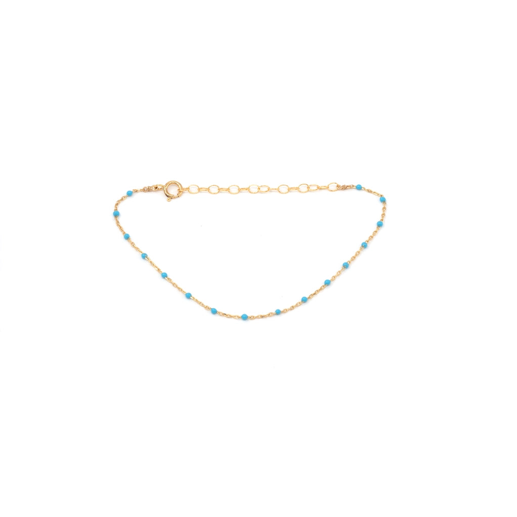 May Martin – Enamel and Gold Bracelet