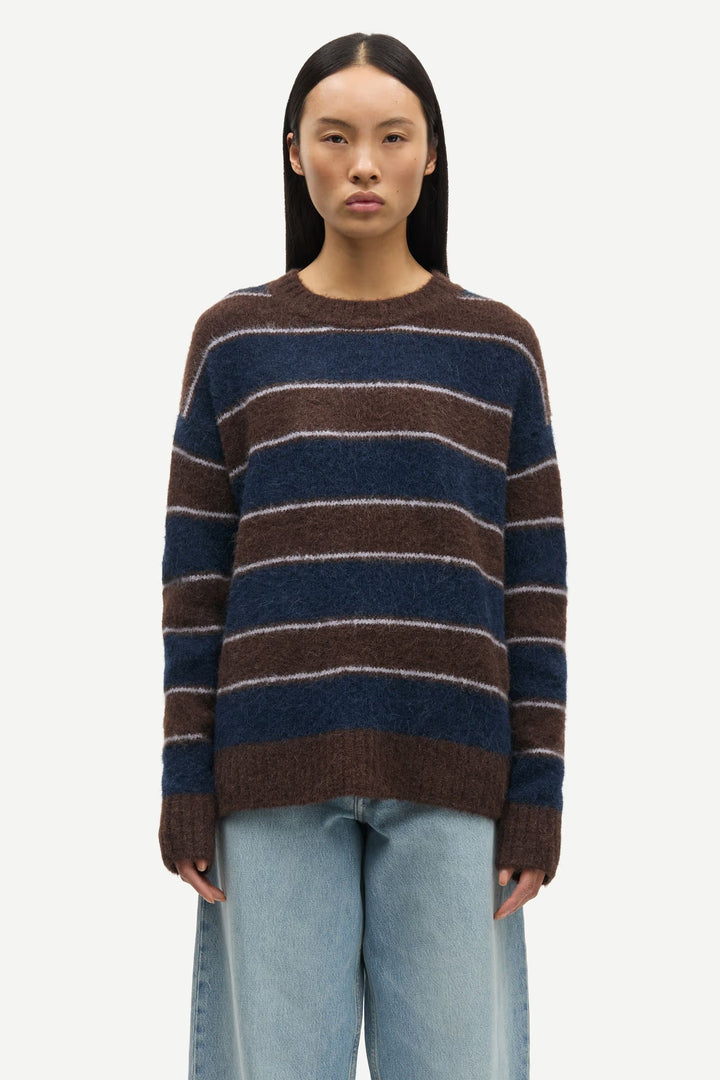 Samsoe Samsoe - Sajeanne Sweater in Black Coffee