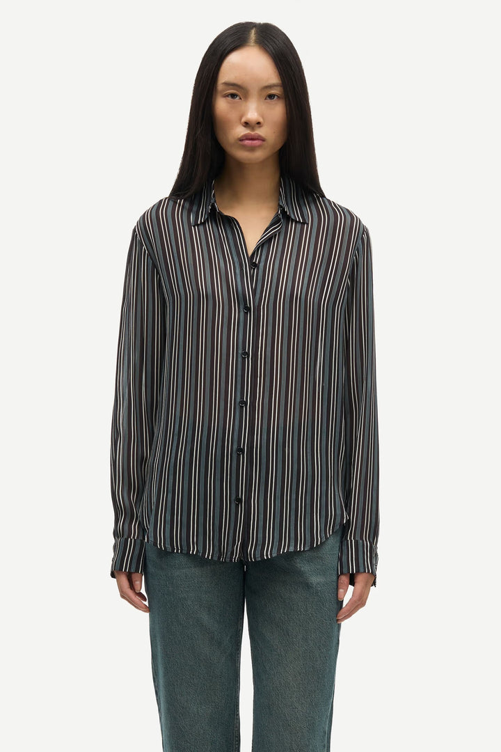 Samsoe Samsoe – Sahenny Shirt in Sheer St.