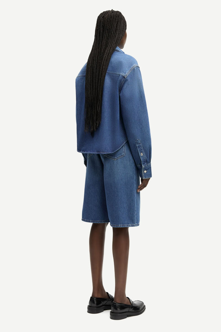 Samsoe Samsoe - Sacelia Shirt in Fluid Denim