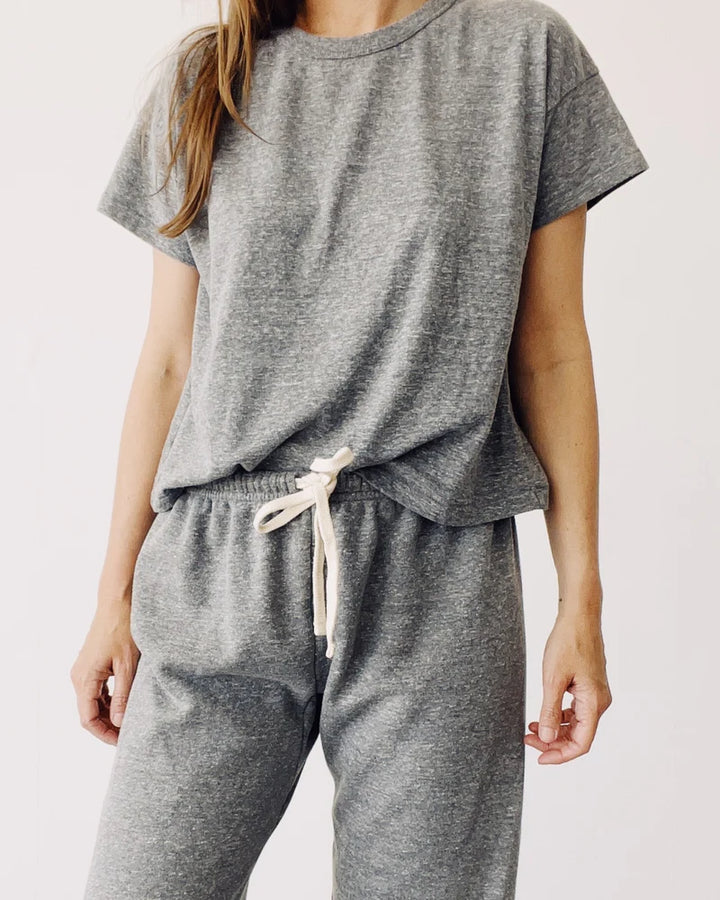 Hey Gang – The Boxy Tee in P.E. Gray