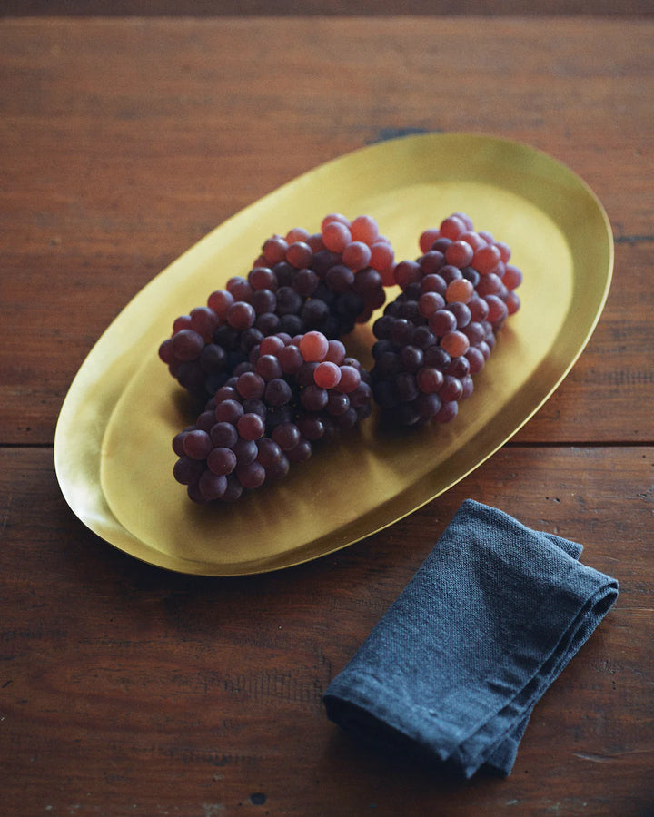 Brass Oval Tray