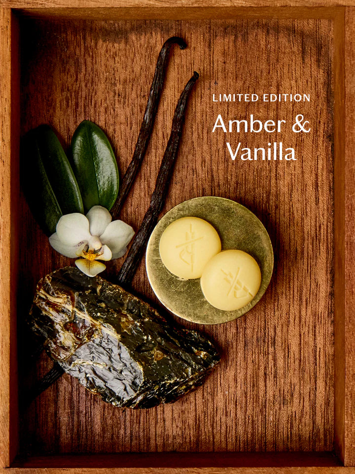 Kate Mcleod – Amber & Vanilla Pebble Bath & Shower Oil