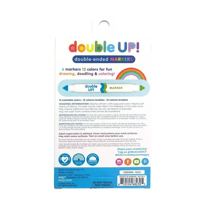 Ooly – Double Up! Double-Ended Markers
