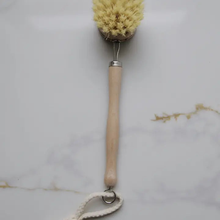 Fodory - Long Handle Pot Brush in Sisal