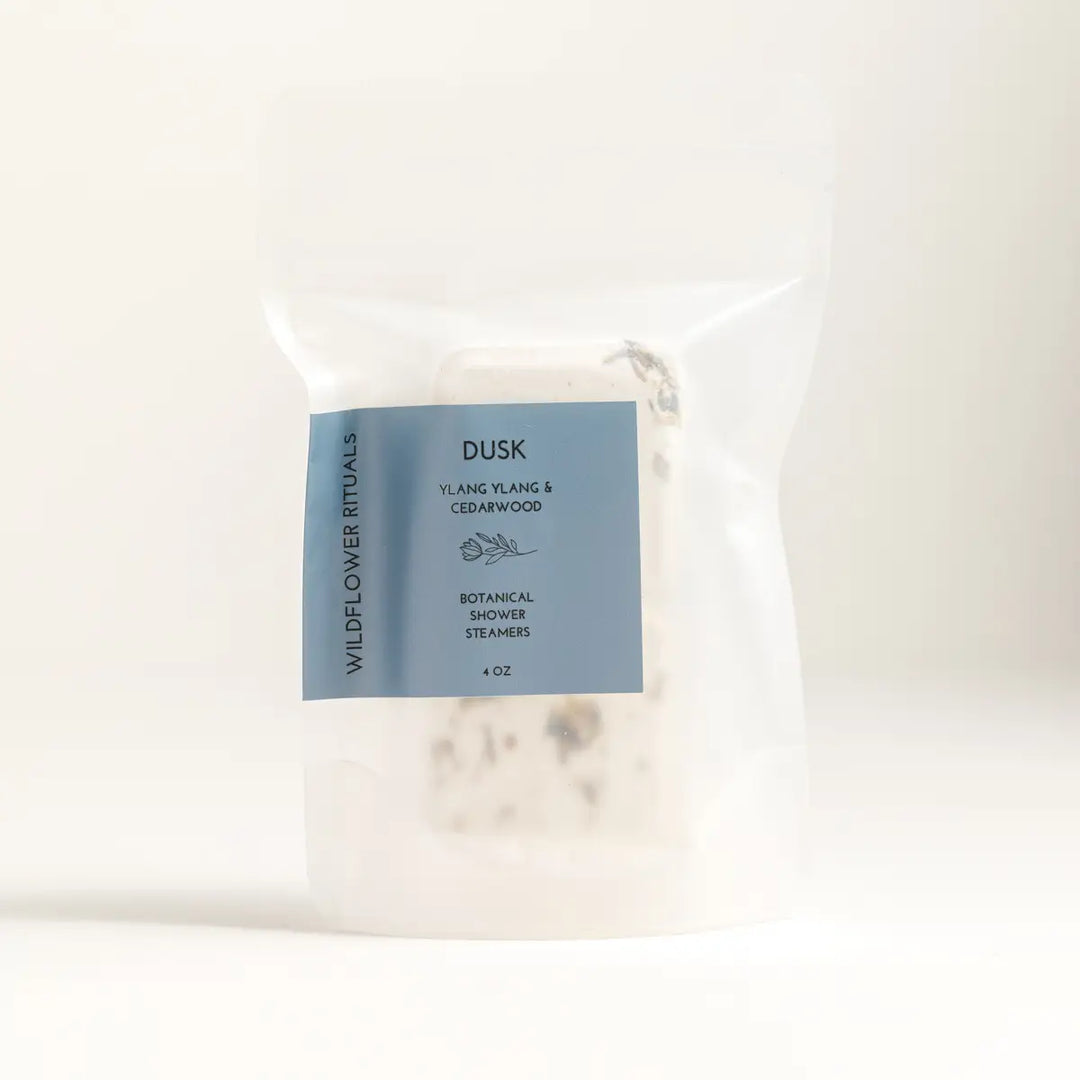 Wildflower Rituals - Botanical Shower Steamers in Ylang Ylang and Cedarwood