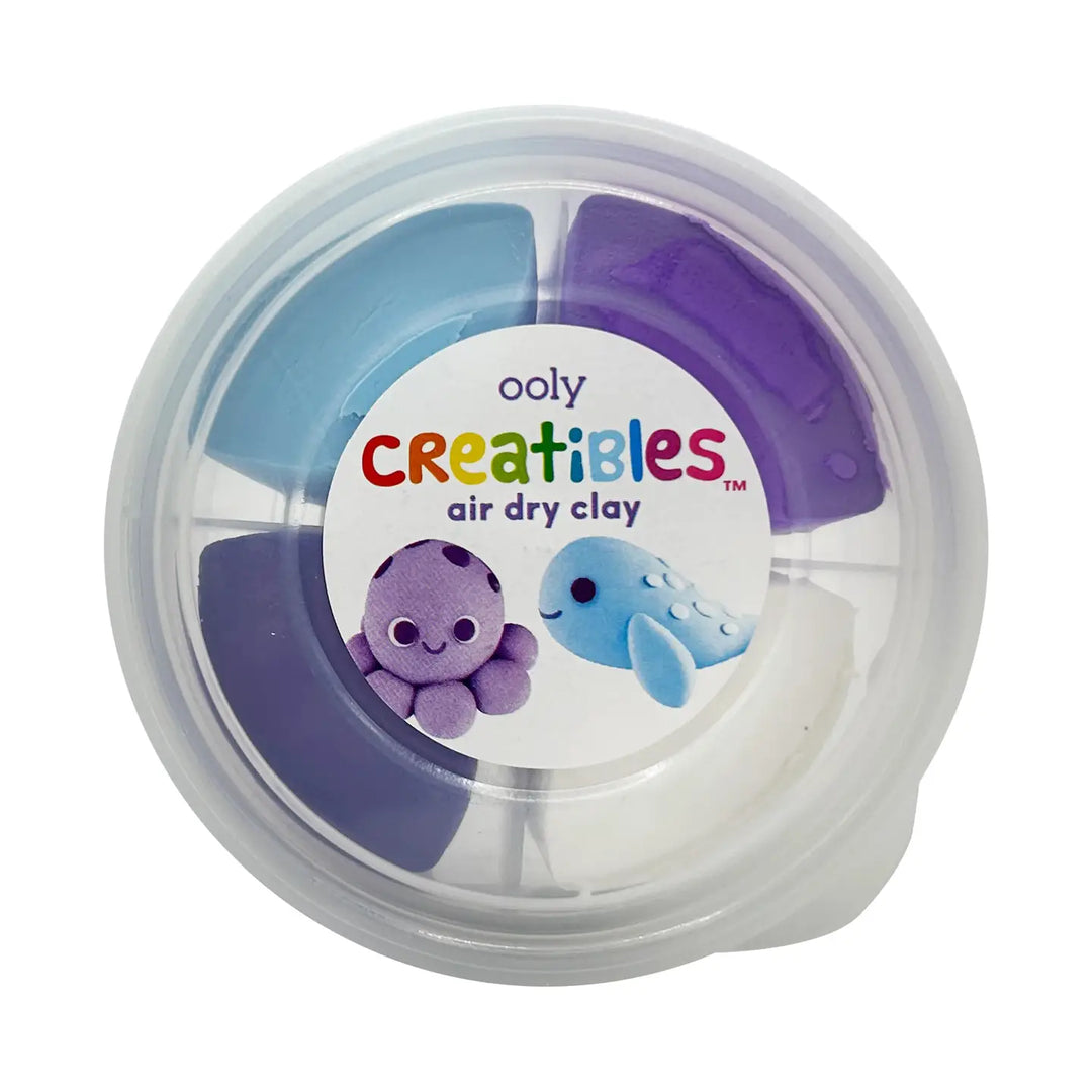 Ooly – Creatibles Air Dry Clay Kit in Ocean BFFs