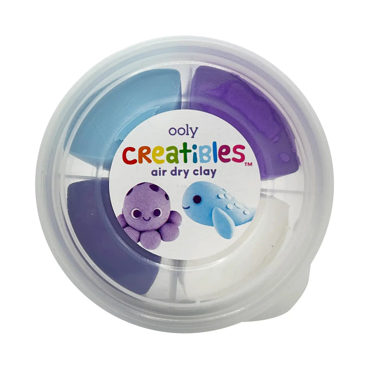 Ooly – Creatibles Air Dry Clay Kit in Ocean BFFs