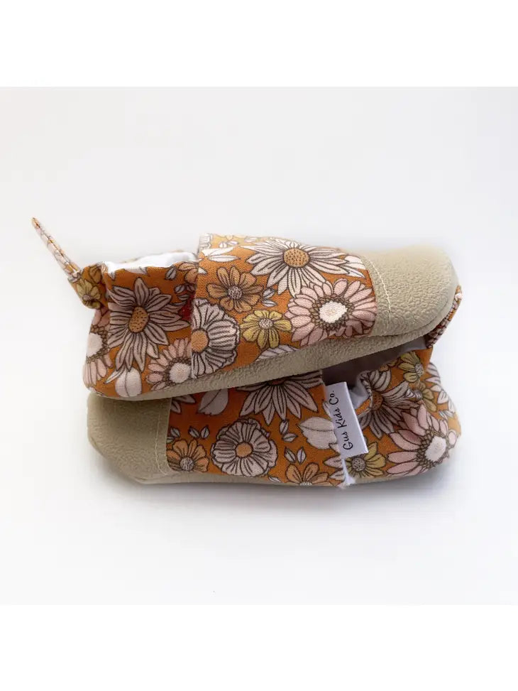 Gus Kids Co. – Autumn Retro Floral Baby Shoes