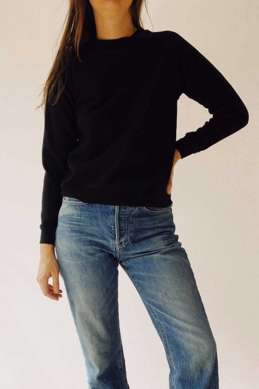 Hey Gang – The Sweatshirt in Black
