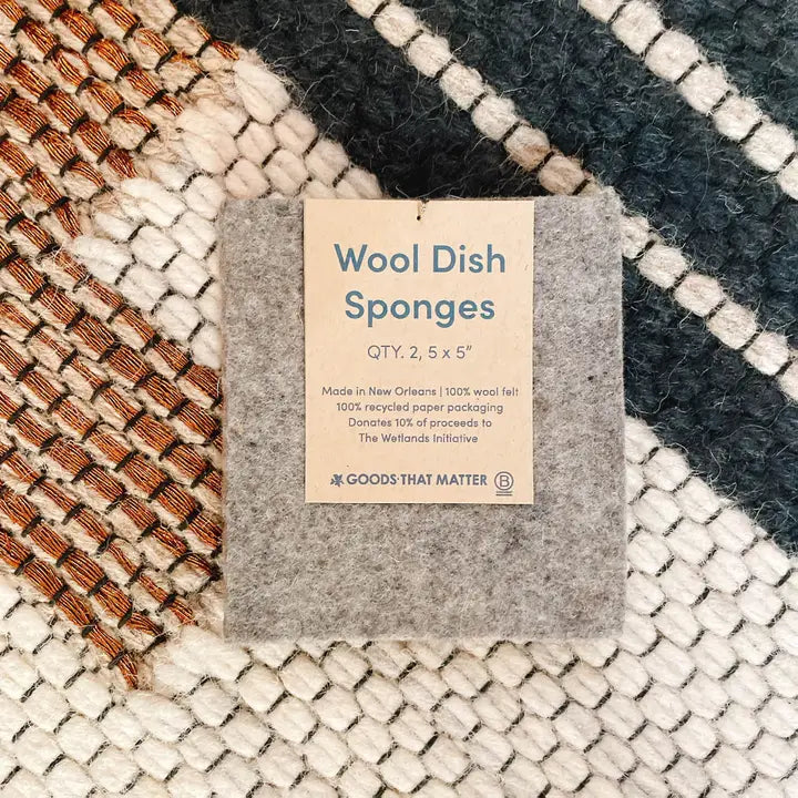 Goods That Matter - Wool Dish Sponges