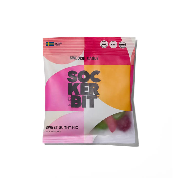 Sockerbit – Sweet Gummy Mix 2.8 oz Bag