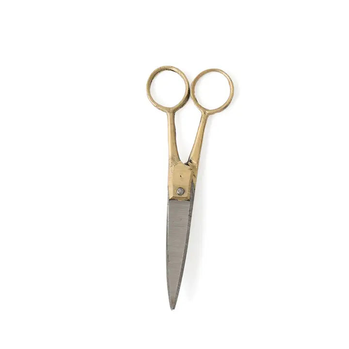 Brass Handle Scissors