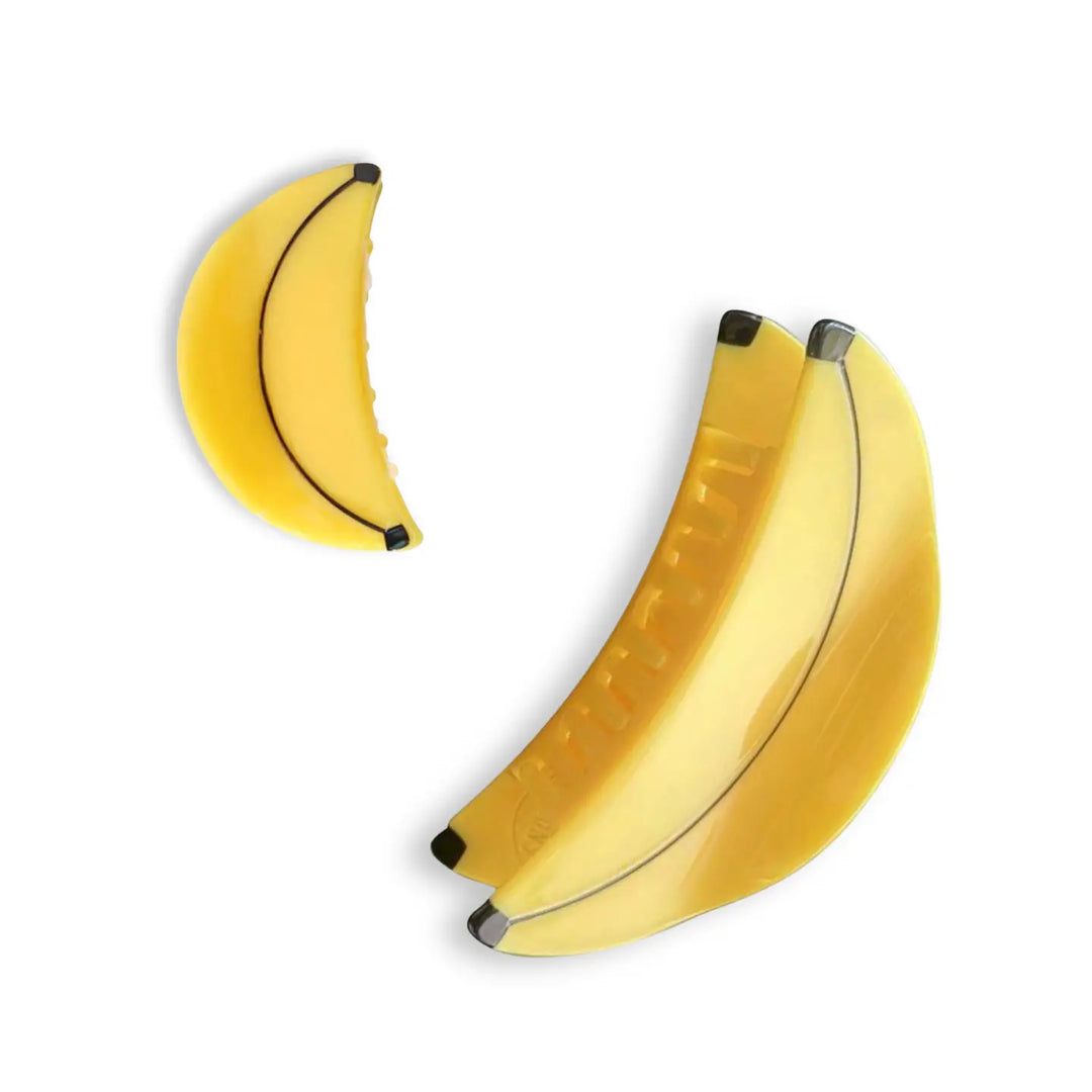 Jenny Lemons – Mini + Me Banana Hair Claw Clip Set