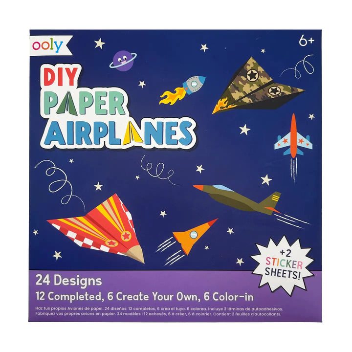 Ooly – DIY Paper Airplanes (Set of 24)