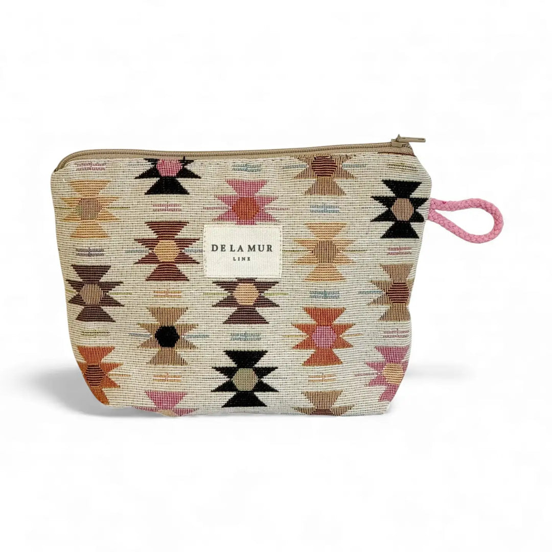 De La Mur Lines - Small Makeup Bag in Royal