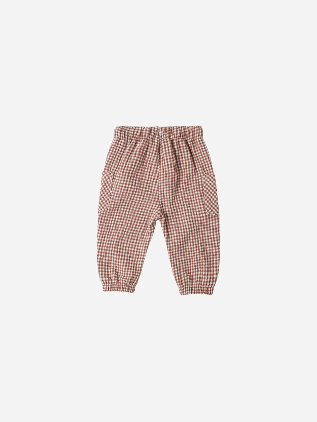 Quincy Mae – Luca Pants in Red Gingham