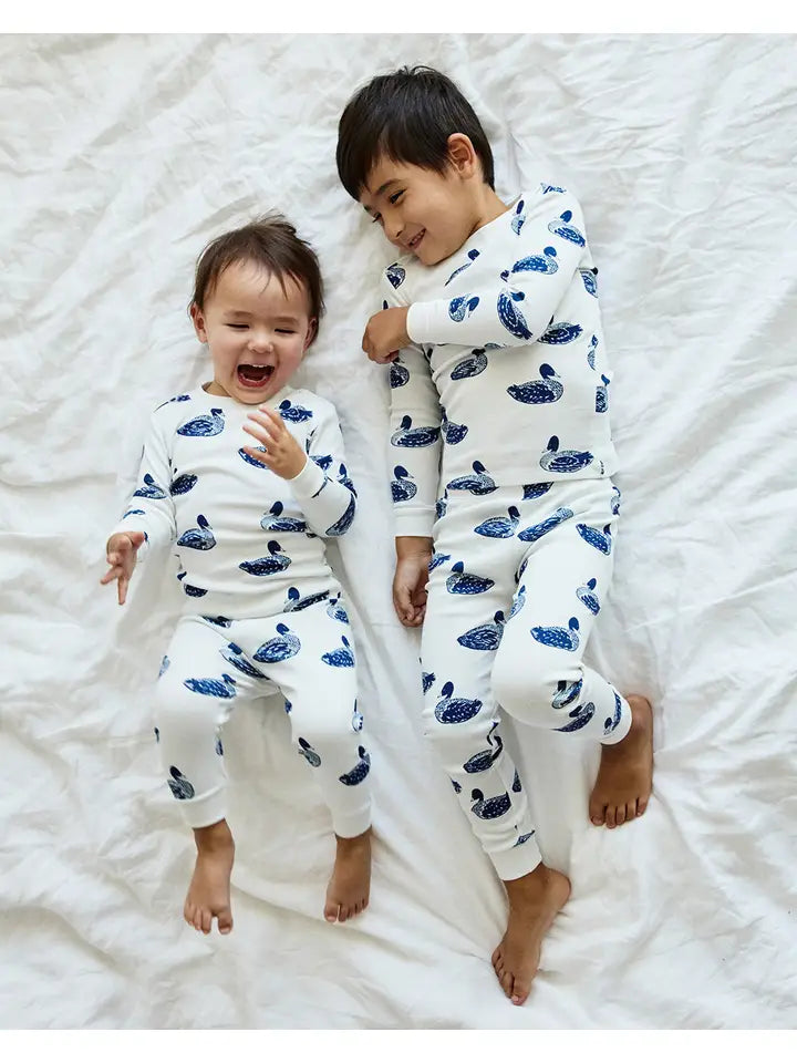 Lewis – Pajama Set in Duck Denim