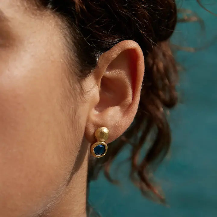 Agapée – Petra Night Blue Earrings