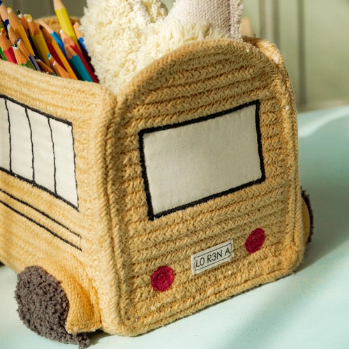 Lorena Canals – Mini School Bus Basket